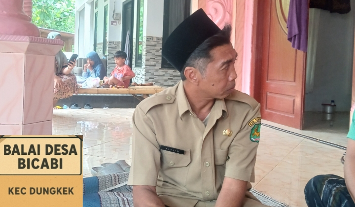 Foto: Kepala Desa Bicabbi, Kec. Dungkek
