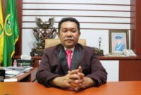 Foto: Rektor Universitas Bahaudin Mudhary (UNIBA) Madura: Prof. Dr. Ir. H. Rachmad Hidayat, M.T., IPU., Asean-Eng.