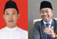 Foto kiri: Terlapor Ketua Komisi 2 Salman Alfirisi, Foto Kanan: Ketua BK DPRD Pamekasan Moh. Ali Fikri