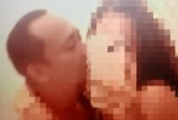 Foto: Kades Lapa Taman Lagi Berciuman bersama perempuan yang bukan muhrim