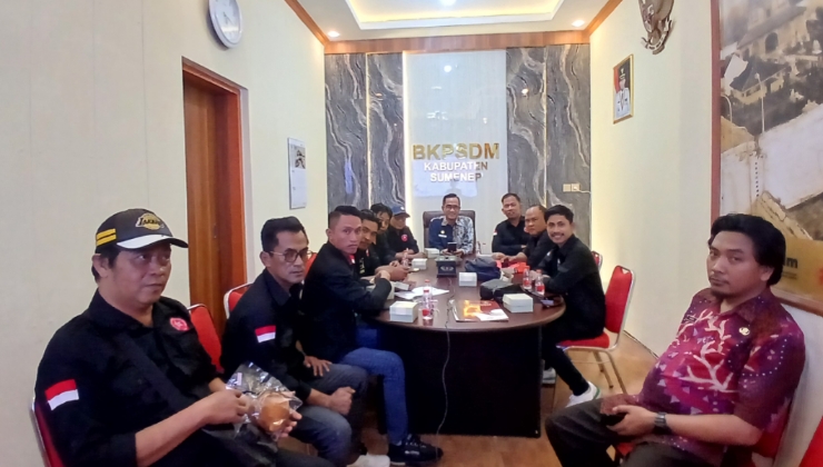 Foto: Pengurus DPC AWDI Kab. Sumenep Audiensi ke Pansel JPT Pratama Sekda