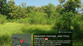 Foto: Lokasi Rencana Pembangunan Tambak Udang