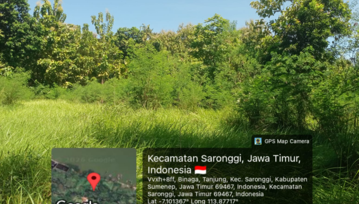 Foto: Lokasi Rencana Pembangunan Tambak Udang