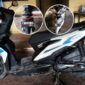 Foto barang bukti berupa kendaraan