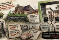 Ilustrasi kawasan Aglomerasi Pabrik Hasil Tembakau (APHT) Guluk-Guluk, Sumenep, yang menjadi sorotan publik menyusul mencuatnya dugaan persoalan pengupahan buruh dan tata kelola kawasan. (Ilustrasi: Newsline.id) 
