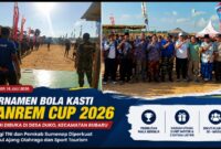 Turnamen kasti cup danrem 2026 resmi dibuka 
