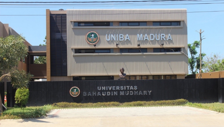 Gedung Universitas KH. Bahaudin Mudhary (UNIBA) Madura. Kampus ini tercantum dalam lampiran surat Kemendiktisaintek mengenai daftar PTS yang tidak diberikan kuota KIP Kuliah Tahun 2026.