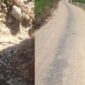 Dokumentasi kondisi ruas jalan di Desa Daramista yang menuai sorotan dari aktivis. Mereka meminta pemerintah dan instansi terkait melakukan pemeriksaan terhadap kualitas pelaksanaan proyek tersebut.